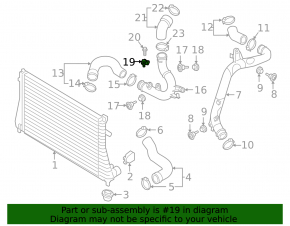 Boost sensor VW Passat b7 12-15 USA 1.8T 2.0 TDI