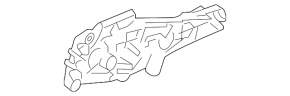 Rear left door handle mechanism Chevrolet Impala 14-20