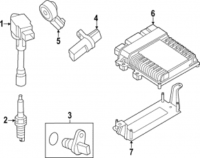 Nissan Rogue 22-23 KR15DDT 1.5T Camshaft Sensor