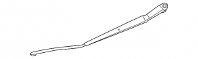 Wiper arm right Nissan Versa Note 13-17