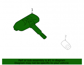Nissan Leaf 11-12 Tire Pressure Sensor