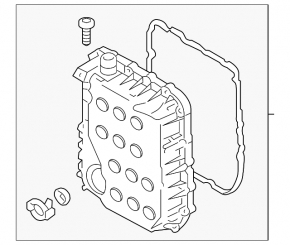 Hyundai Palisade 20-25 3.8" Automatic Transmission Oil Pan