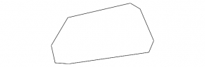 Right headlight washer cap for Audi e-tron 19-25 pre-restoration, S-line