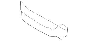 Mudguard liner front right Toyota Prius 20 04-09 abrasions