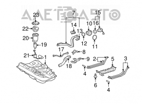 Fuel pump for Lexus ES350 07-12