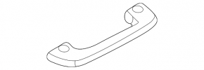 Kia Sportage 23-26 black rear left ceiling handle