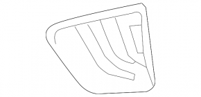 Front bumper grille left Hyundai Ioniq 20-22 under DRL