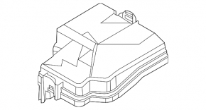 Upper cover of the fuse box under the hood Hyundai Elantra 21-