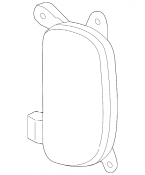 Reflector rear right Kia Sorento 14-15 rest