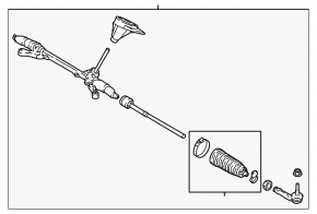 Steering rack Ford Ecosport 18-19 FWD