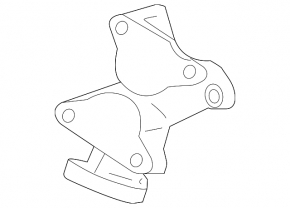 Engine Oil Cooler Bracket Toyota Highlander 20-22 3.5