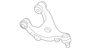 Upper rear left control arm for Subaru Outback 10-14