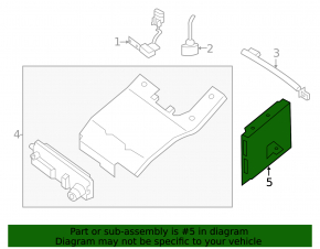 CAMERA CONTROL MODULE Infiniti JX35 QX60 13-15