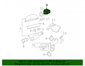 Air flow meter for Ford Focus USA 2011