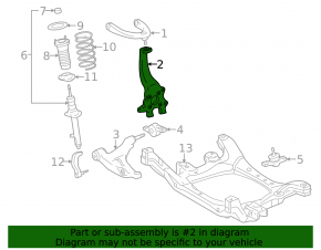 Front left axle Lexus IS250 IS300 IS350 06-13 AWD