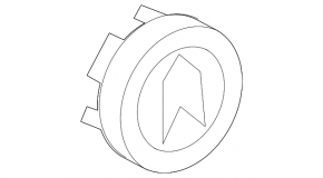 Center cap for Acura ILX 13-15 wheel