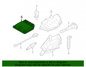 ECU Engine Computer Audi A6 C7 13 3.0T CTUA AWD