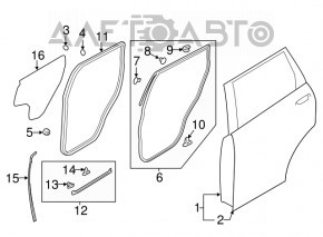 Mitsubishi Outlander 16-19 rest.