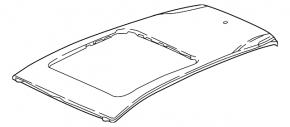 Metal roof Honda CRV 17-22 EXL under the hatch, on the body, dent, bumps