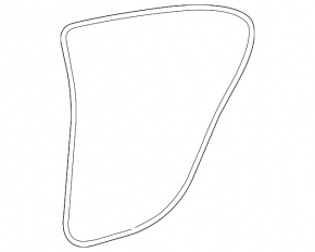 Door seal rear right Lexus GS300 GS350 GS430 GS450h 06-11