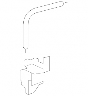 Lexus LS460 LS600h 07-12 trunk lid lock with closer
