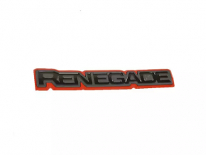 Emblem inscription Renegade front left Jeep Renegade 15- Trailhawk