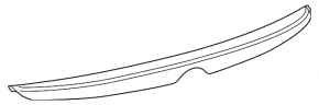 Toyota Camry V55 15-17 trunk lid spoiler (USA)