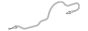Fuel filler flap and trunk lid release cable Toyota Camry v40