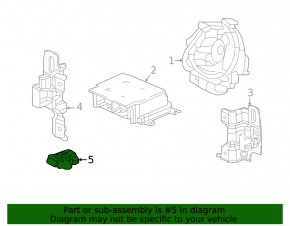 Airbag Sensor Front Left Honda Insight 19-22