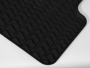 Set of floor mats for Audi Q5 80A 18-24 rubber, black