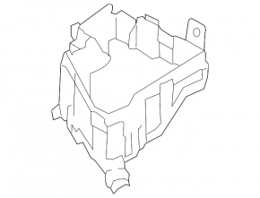 Subaru Forester 19-SK underhood fuse box housing