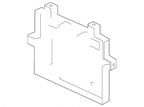 GMC Terrain 18-19 LYX Engine Computer ECU Bracket, LTG