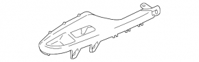 Front right window lifter control trim Hyundai Kona 18-23