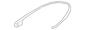 Front right headlight seal for Porsche Cayenne 19-23