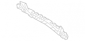 Rear bumper absorber Mercedes X164 GL 10-12