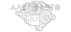 Front right window lift motor Mercedes C-class W205 15-21