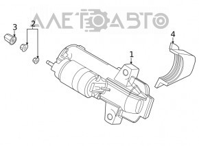 Starter Ford Escape MK4 20-22 1.5T