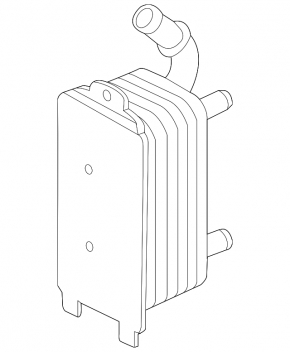 Gearbox cooler Land Rover Range Rover Evoque 12-15 2.0T