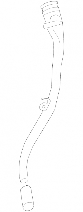 Fuel filler neck BMW X1 F48 16-22 B46