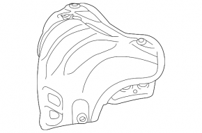 Toyota Camry V55 15-17 2.5 Hybrid Manifold Guard