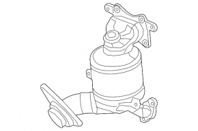 Catalytic Converter Honda Insight 19-22