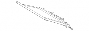 Mercedes W211 Rear Window Curtain