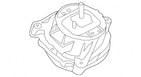 Left engine mount BMW 3 F30 16-18 N55 B58