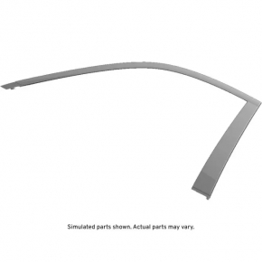 Upper door molding front left Cadillac CTS 14- frame