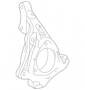 Front left axle shaft Chevrolet Malibu 16-23