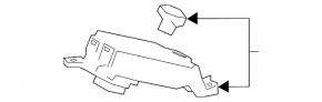 Lexus NX300h 15-21 Gear Shift Indicator