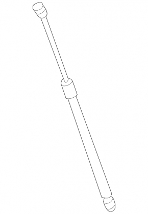 Hood shock absorber right Audi A6 C8 19-