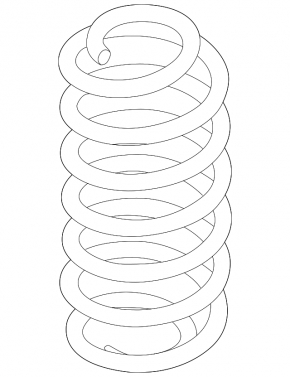 Rear left spring Kia Niro 23-26 PHEV