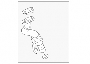 Buick Encore 13-21 LUV Turbo Oil Drain Tube