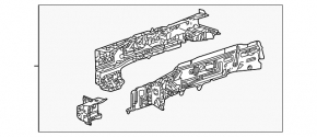 Front quarter left Toyota Sienna 21-25
